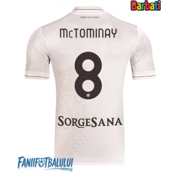 SSC Napoli Scott McTominay #8 Tricou Fotbal Replică 2025-26 Barbati Deplasare